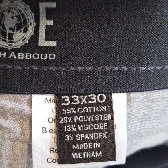 Joseph Abboud Slim Fit Stretch Pant - size 33 - Picture 9 of 10